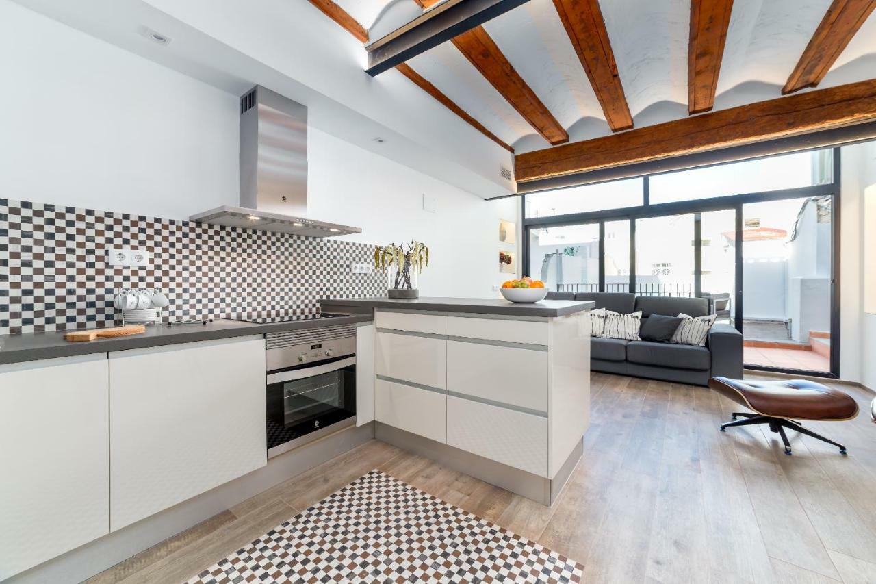 발렌시아 Florit Flats - Center Luxurious 1Br 1Ba Terrace Wi-Fi Ac 아파트 외부 사진