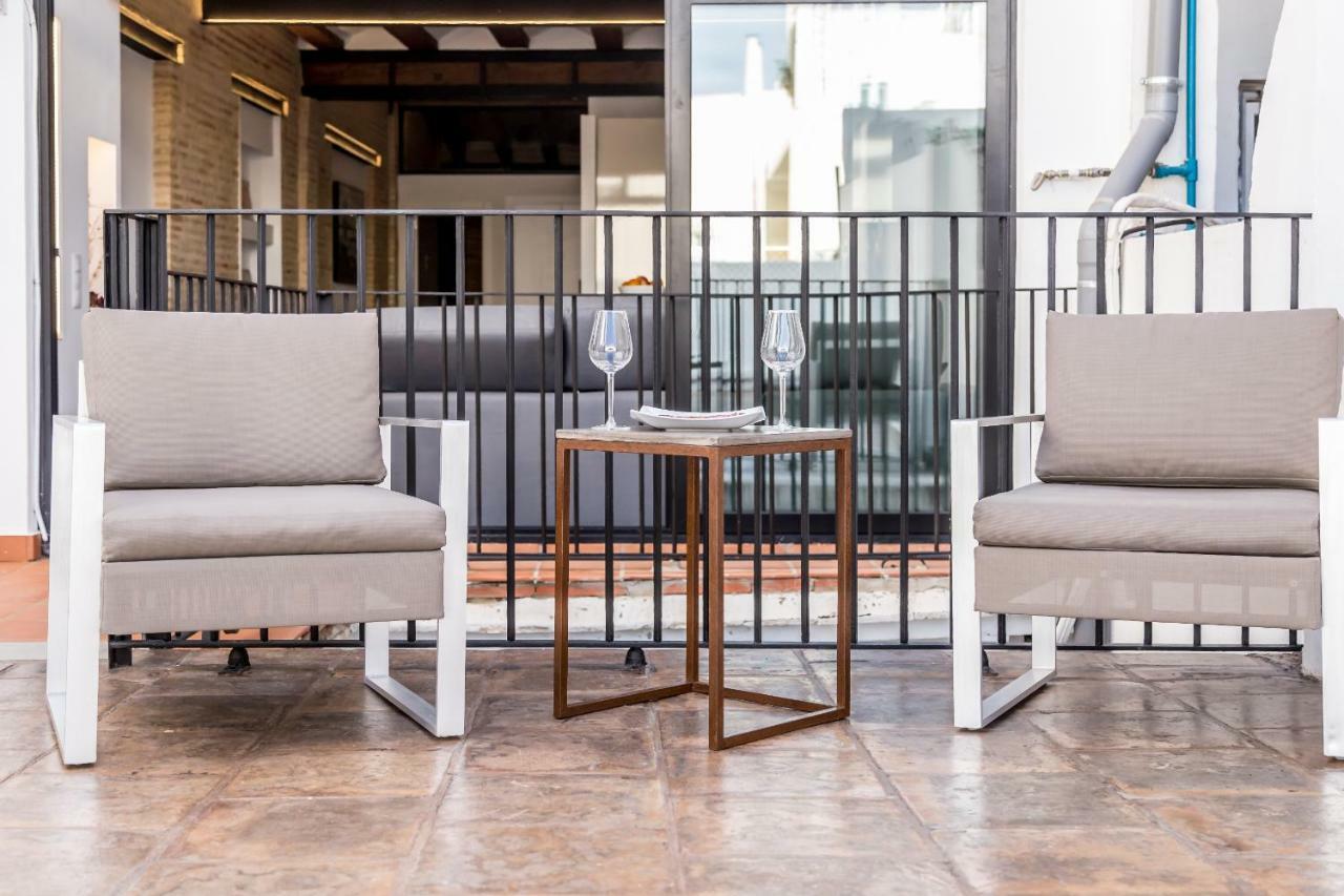 발렌시아 Florit Flats - Center Luxurious 1Br 1Ba Terrace Wi-Fi Ac 아파트 외부 사진