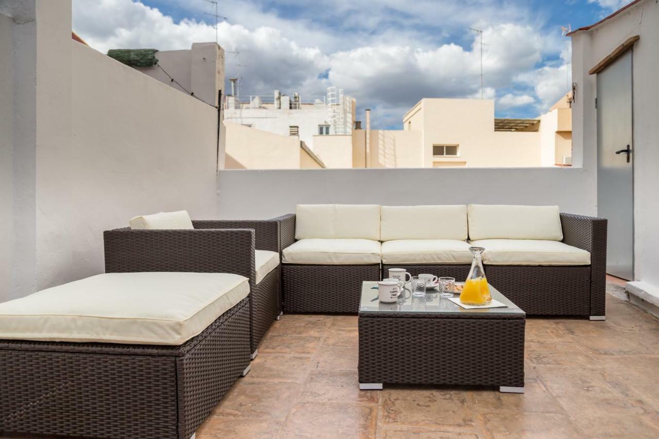 발렌시아 Florit Flats - Center Luxurious 1Br 1Ba Terrace Wi-Fi Ac 아파트 외부 사진