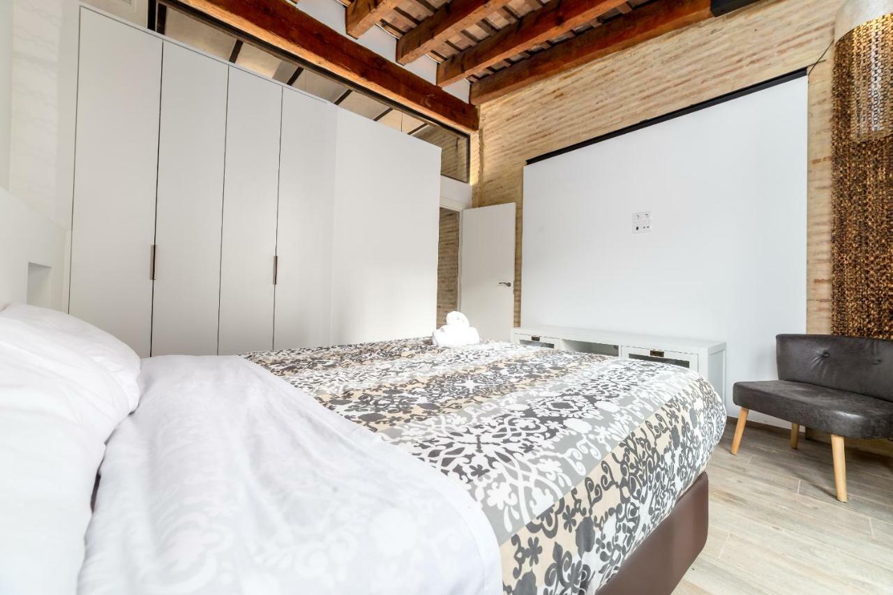 발렌시아 Florit Flats - Center Luxurious 1Br 1Ba Terrace Wi-Fi Ac 아파트 외부 사진